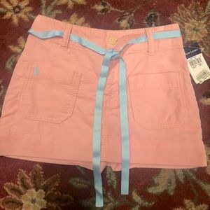 NWT Pink Corduroy Skort